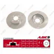 Jeu de 2 disques de frein avant ABE C34020ABE - Visuel 1