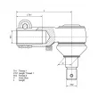 Rotule de barre de connexion DT 3.63119 - Visuel 2