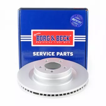 Jeu de 2 disques de frein avant BORG & BECK BBD5997S