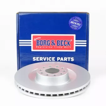 Jeu de 2 disques de frein avant BORG & BECK BBD6009S