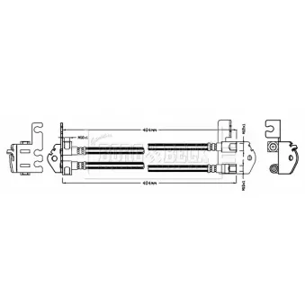 Flexible de frein BORG & BECK BBH8762