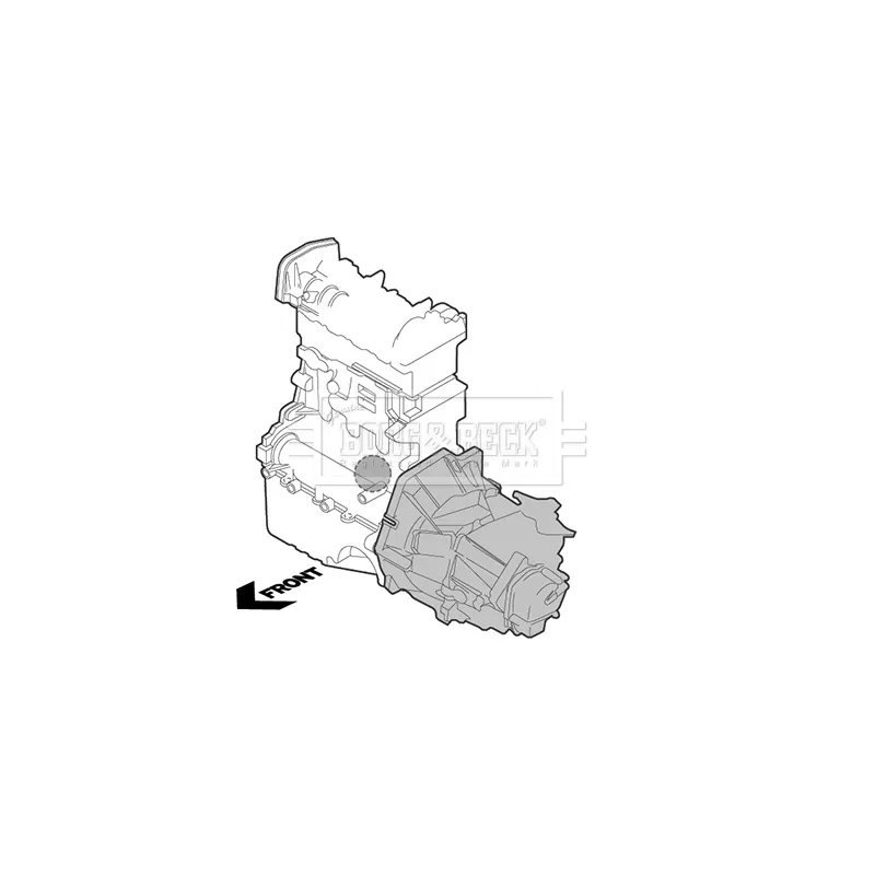 Support moteur BORG & BECK BEM4440