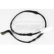 Contact d'avertissement, usure des plaquettes de frein BORG & BECK BWL3011 - Visuel 3