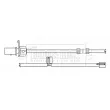 Contact d'avertissement, usure des plaquettes de frein BORG & BECK BWL3169 - Visuel 2