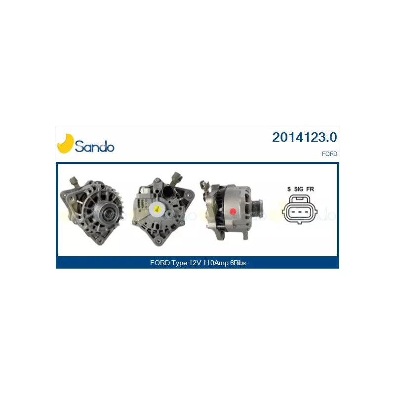 Alternateur SANDO 2014123.0