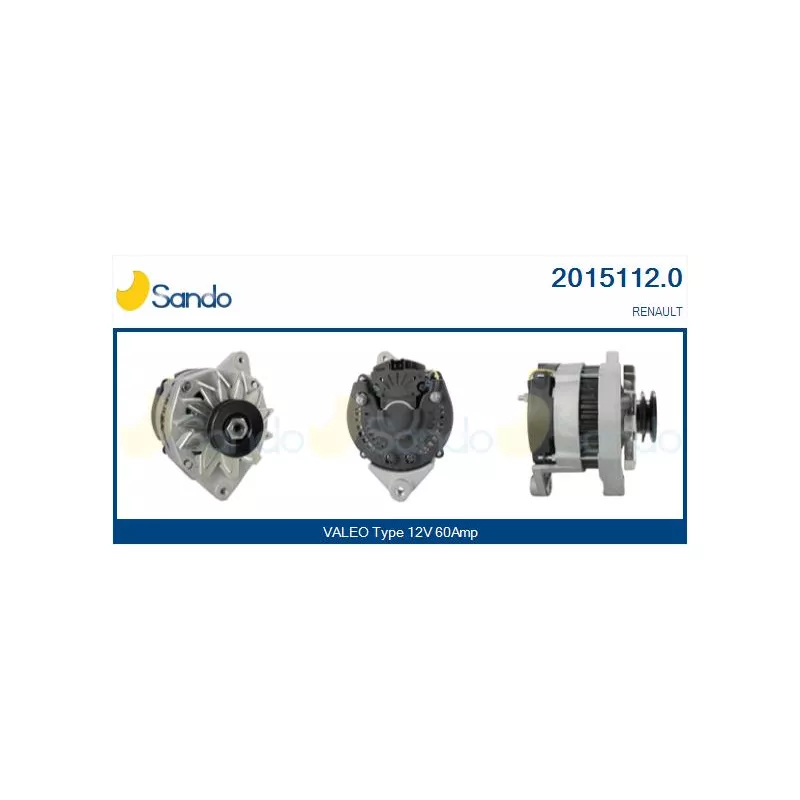 Alternateur SANDO 2015112.0