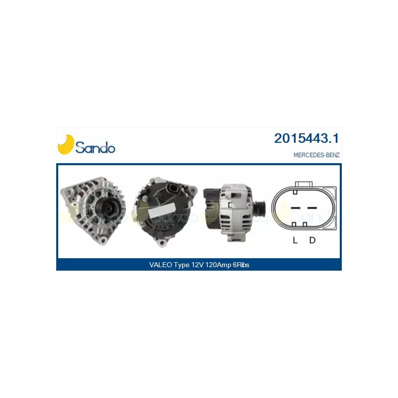 Alternateur SANDO 2015443.1