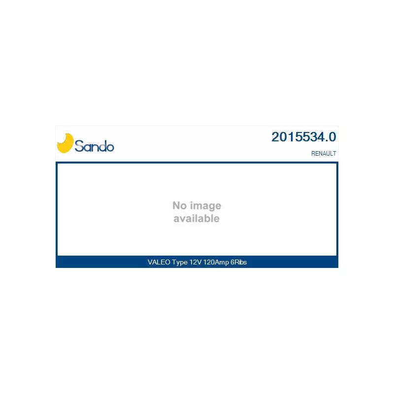 Alternateur SANDO 2015534.0