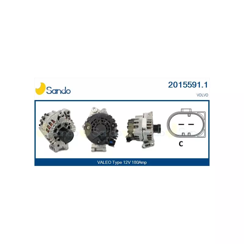 Alternateur SANDO 2015591.1