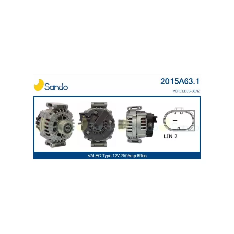Alternateur SANDO 2015A63.1