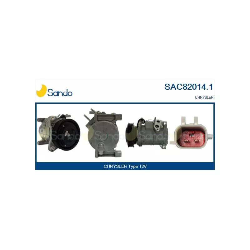 Compresseur, climatisation SANDO SAC82014.1