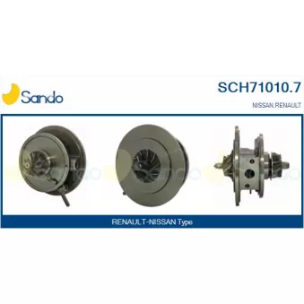 Groupe carter, turbocompresseur SANDO SCH71010.7