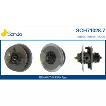 Groupe carter, turbocompresseur SANDO SCH71028.7