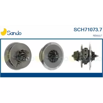 Groupe carter, turbocompresseur SANDO SCH71073.7