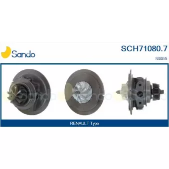 Groupe carter, turbocompresseur SANDO SCH71080.7