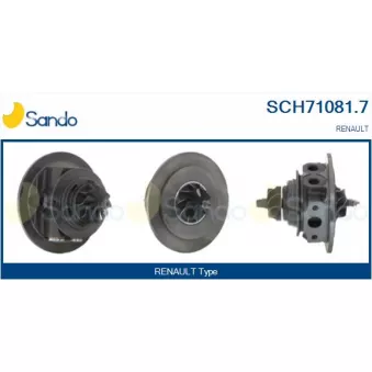 Groupe carter, turbocompresseur SANDO SCH71081.7