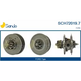 Groupe carter, turbocompresseur SANDO