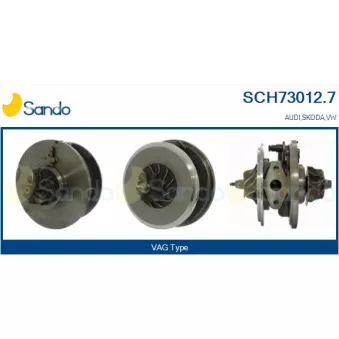 Groupe carter, turbocompresseur SANDO SCH73012.7