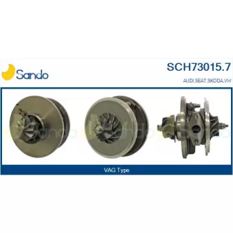 Groupe carter, turbocompresseur SANDO SCH73015.7