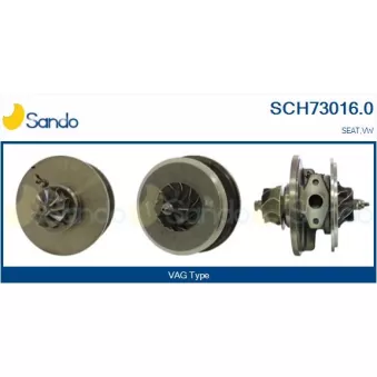 Groupe carter, turbocompresseur SANDO SCH73016.0