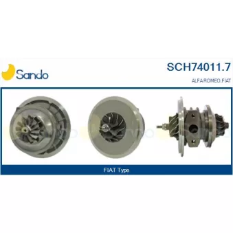 Groupe carter, turbocompresseur SANDO SCH74011.7