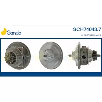 Groupe carter, turbocompresseur SANDO