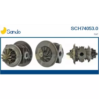 Groupe carter, turbocompresseur SANDO