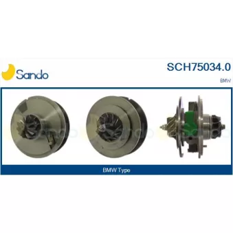 Groupe carter, turbocompresseur SANDO