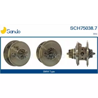 Groupe carter, turbocompresseur SANDO SCH75038.7