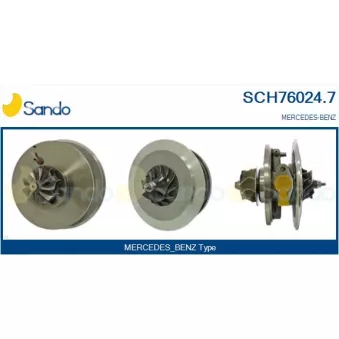 Groupe carter, turbocompresseur SANDO SCH76024.7
