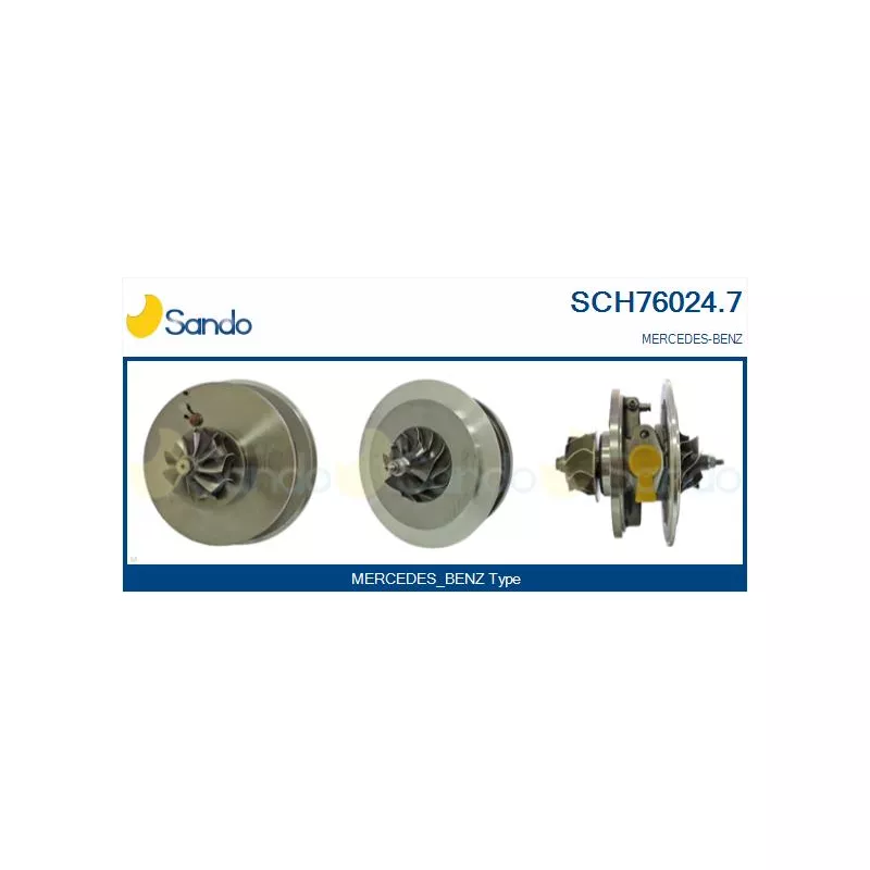 Groupe carter, turbocompresseur SANDO SCH76024.7