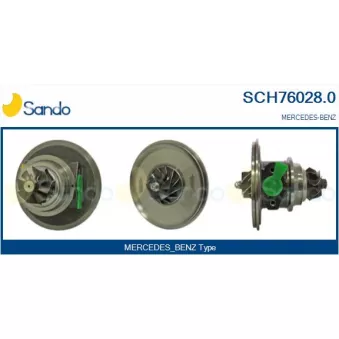 Groupe carter, turbocompresseur SANDO SCH76028.0