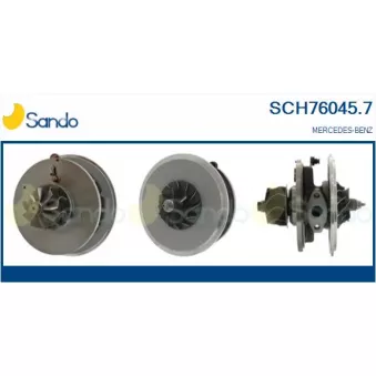 Groupe carter, turbocompresseur SANDO SCH76045.7