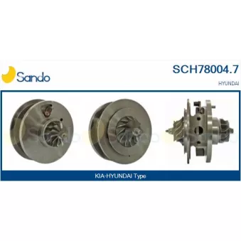 Groupe carter, turbocompresseur SANDO SCH78004.7