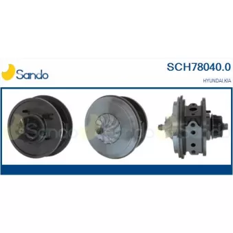 Groupe carter, turbocompresseur SANDO SCH78040.0