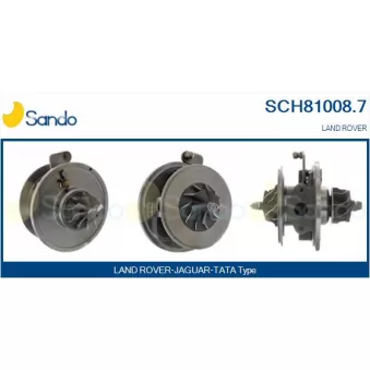 Groupe carter, turbocompresseur SANDO SCH81008.7