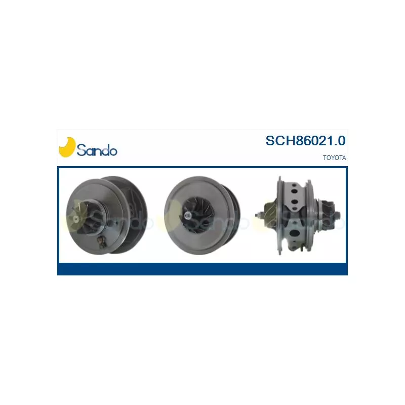 Groupe carter, turbocompresseur SANDO SCH86021.0