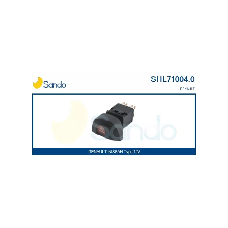Interrupteur de signal de détresse SANDO SHL71004.0
