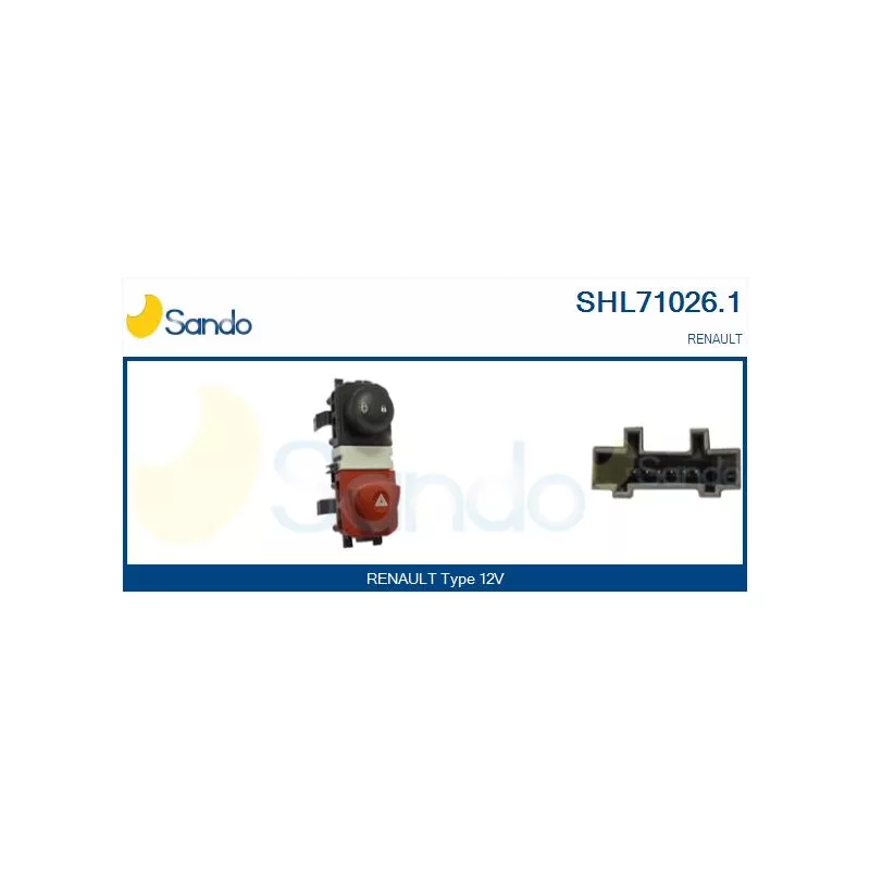 Interrupteur de signal de détresse SANDO SHL71026.1