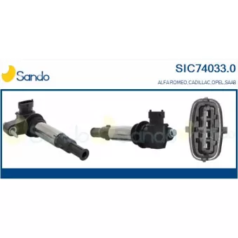 Bobine d'allumage SANDO SIC74033.0