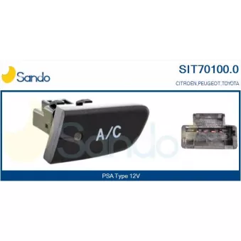 Thermocontact, ventilateur SANDO