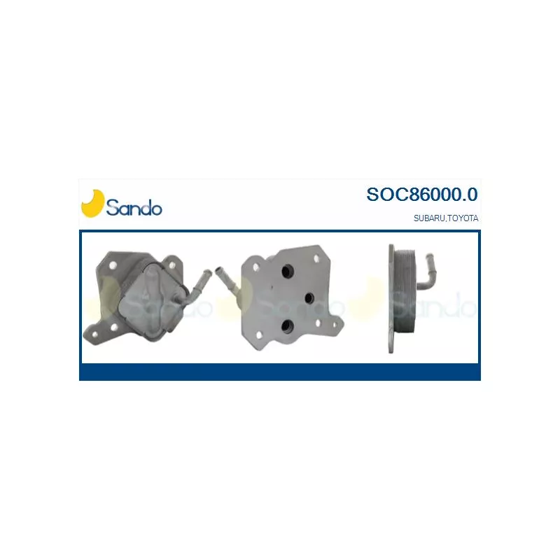 Radiateur d'huile SANDO SOC86000.0
