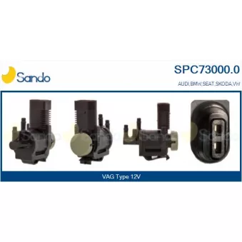 Transmetteur de pression, controle des gaz d'échappement SANDO SPC73000.0