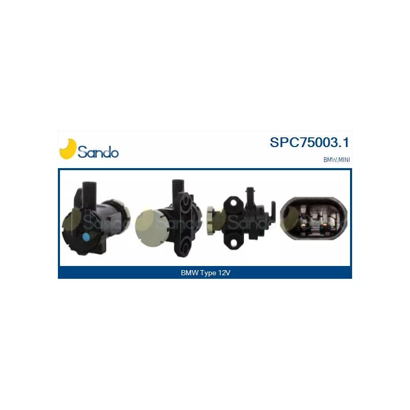 Transmetteur de pression, controle des gaz d'échappement SANDO SPC75003.1