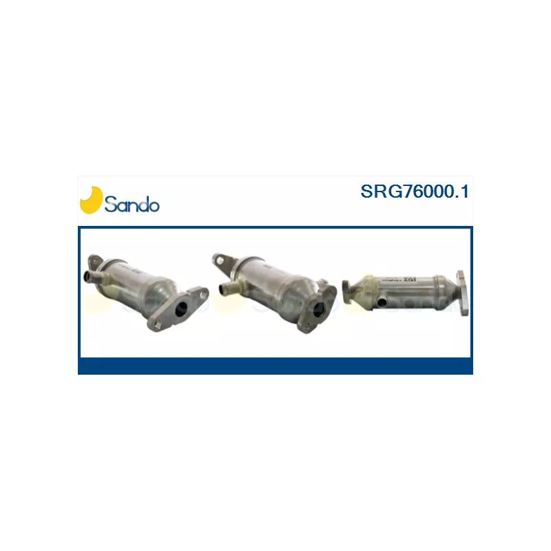 Radiateur, réaspiration des gaz d'échappement SANDO SRG76000.1