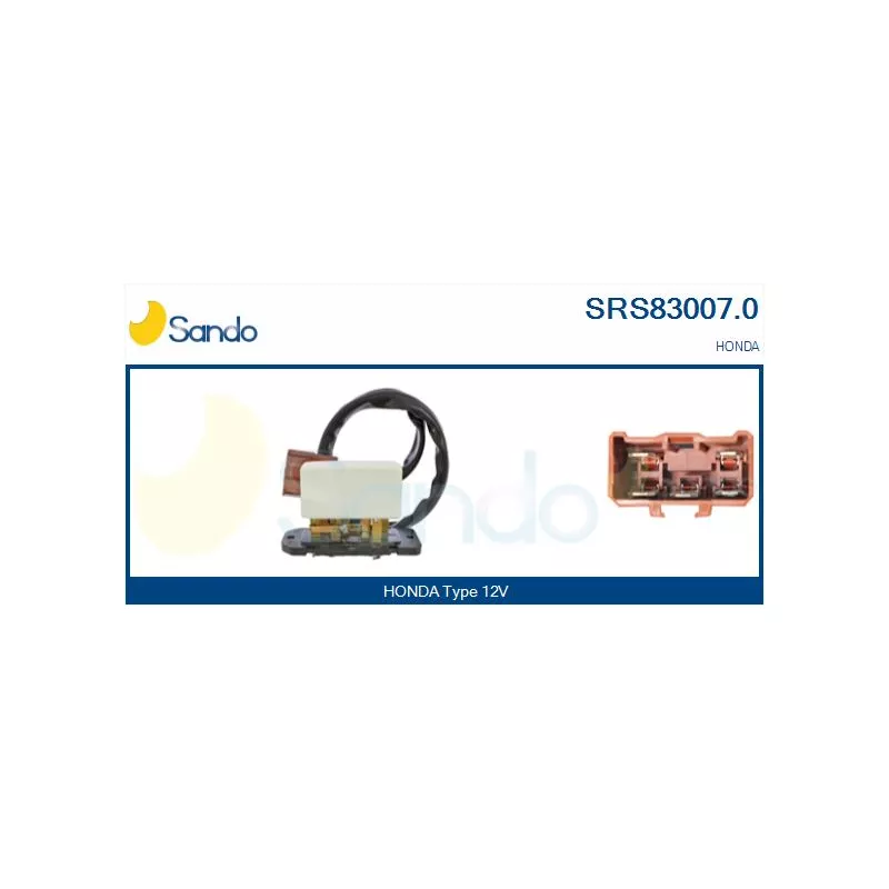 Résistance, pulseur d'air habitacle SANDO SRS83007.0