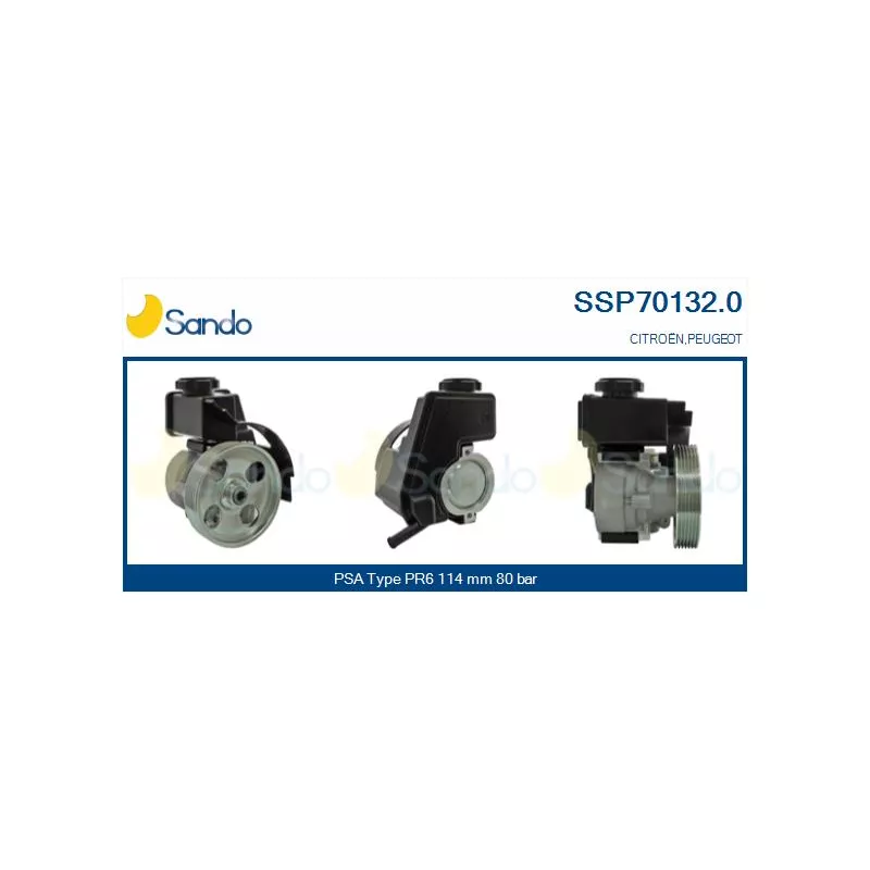 Pompe hydraulique, direction SANDO SSP70132.0