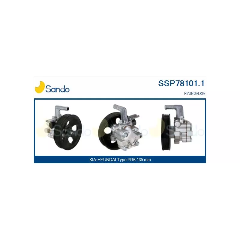 Pompe hydraulique, direction SANDO SSP78101.1