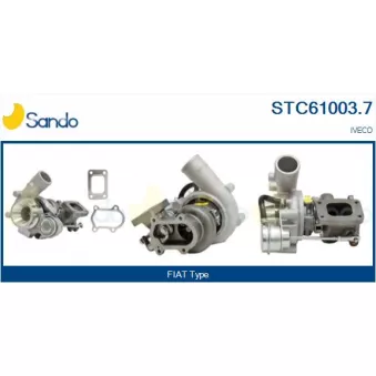 Turbocompresseur, suralimentation SANDO STC61003.7