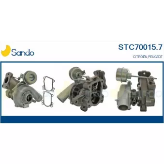 Turbocompresseur, suralimentation SANDO